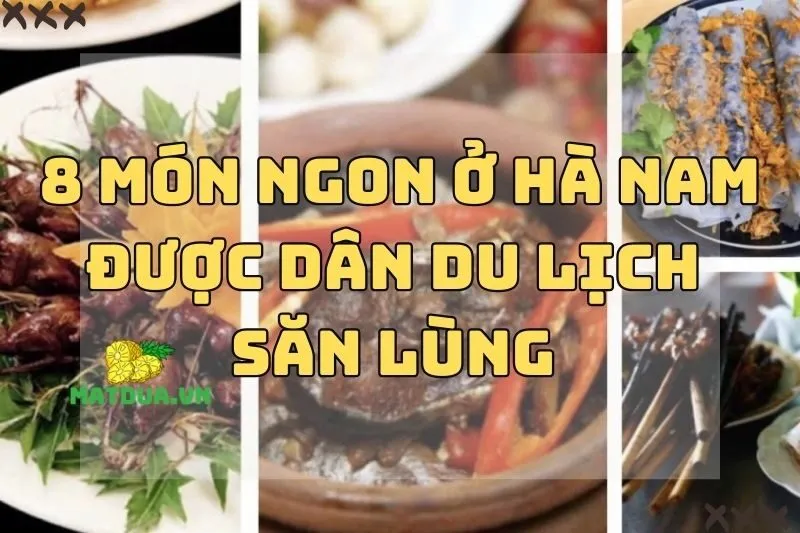 8 Món Ngon ở Hà Nam Được Dân Du Lịch Săn Lùng 2024