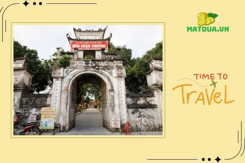 Đền Trần Thương - Nơi tưởng nhớ Hưng Đạo Vương Trần Quốc Tuấn