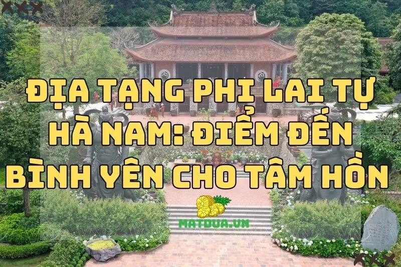Địa Tạng Phi Lai Tự Hà Nam: Điểm đến bình yên cho tâm hồn 2024