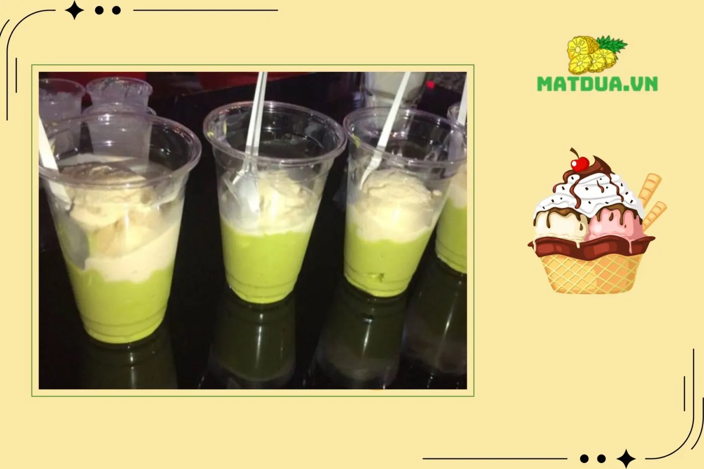 Quán kem Hà Nam hấp dẫn