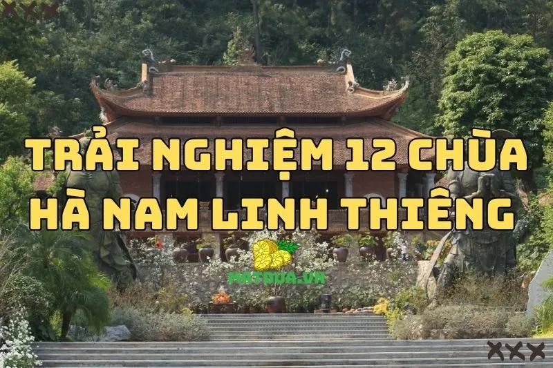 Trải nghiệm 12 chùa Hà Nam linh thiêng 2024